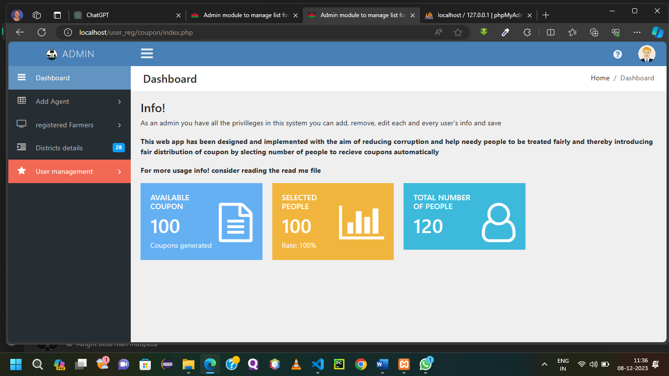 Coupon Generator Screenshot